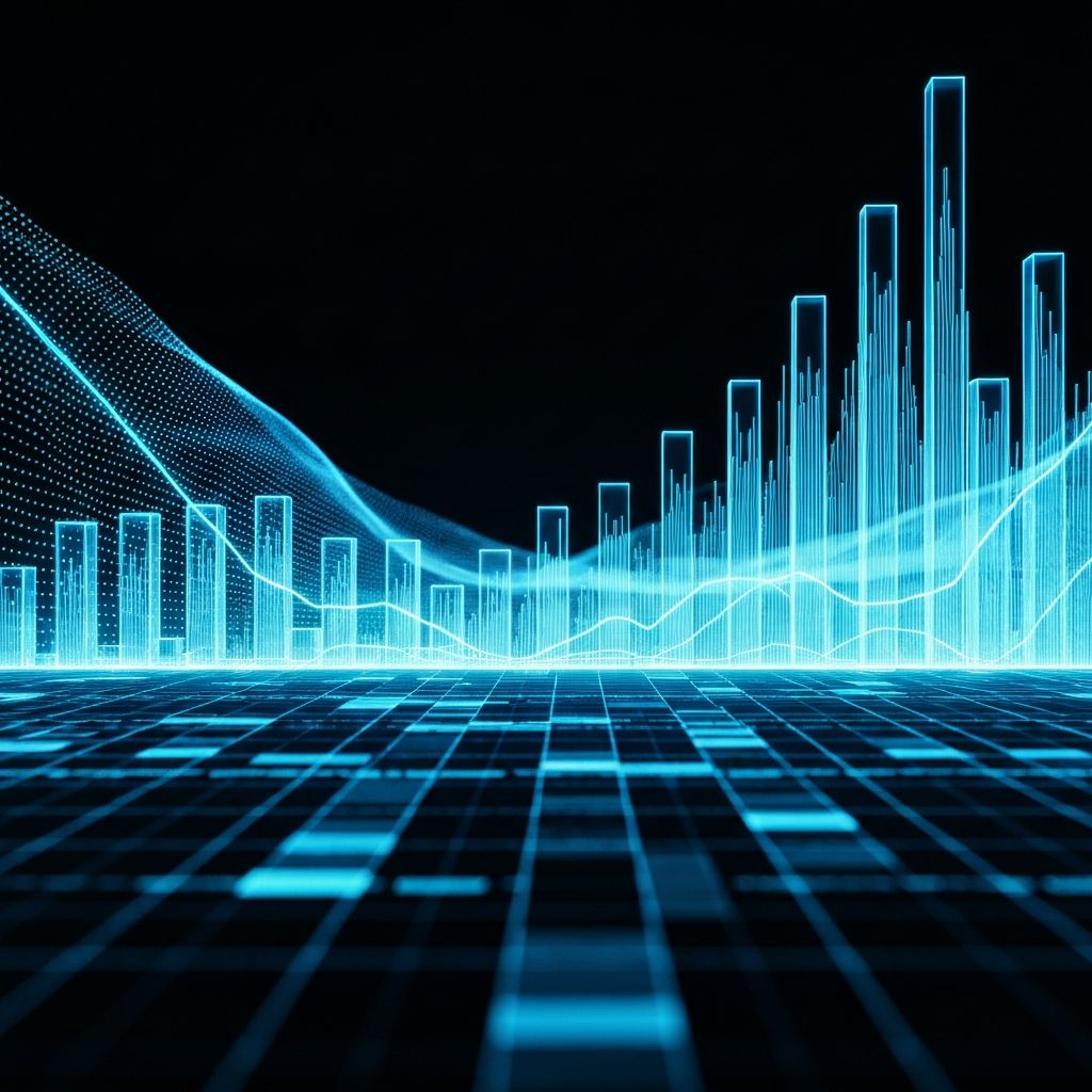 AI-driven business growth visualization